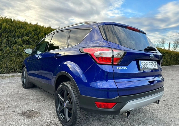 Ford Kuga cena 58000 przebieg: 191000, rok produkcji 2016 z Poręba małe 352
